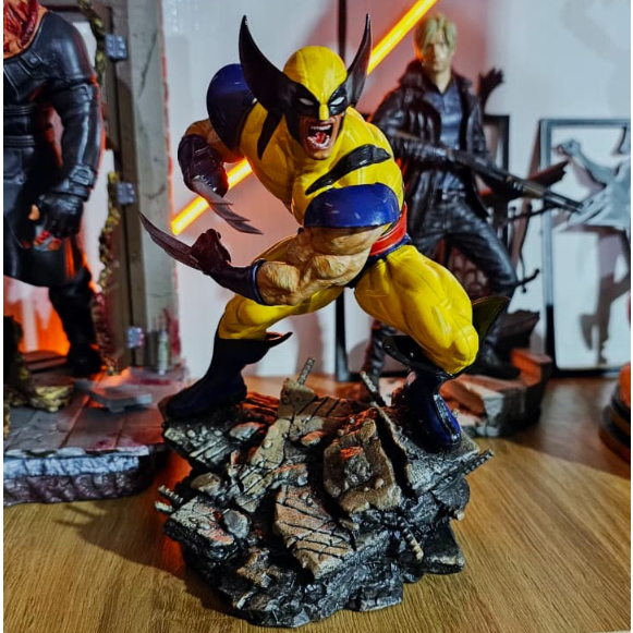Action Figure Wolverine Resina 3D