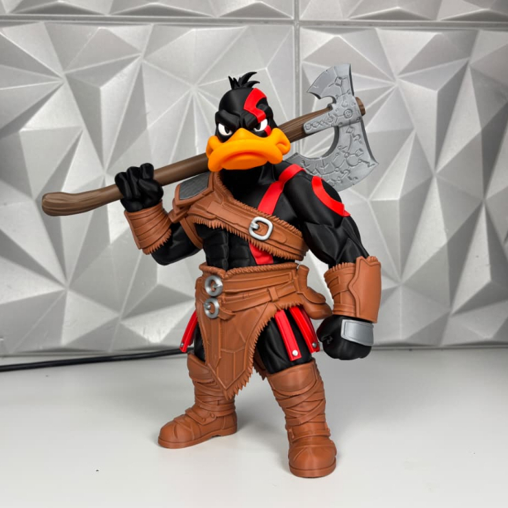 Patolino Kratos impressão 3D