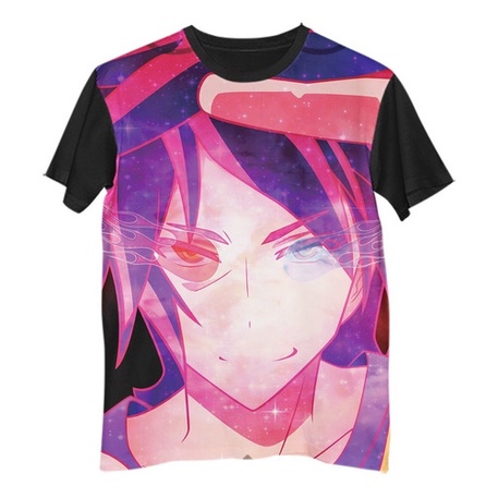 Camisa Camiseta Anime No Game No Life Sora Isekai G1067