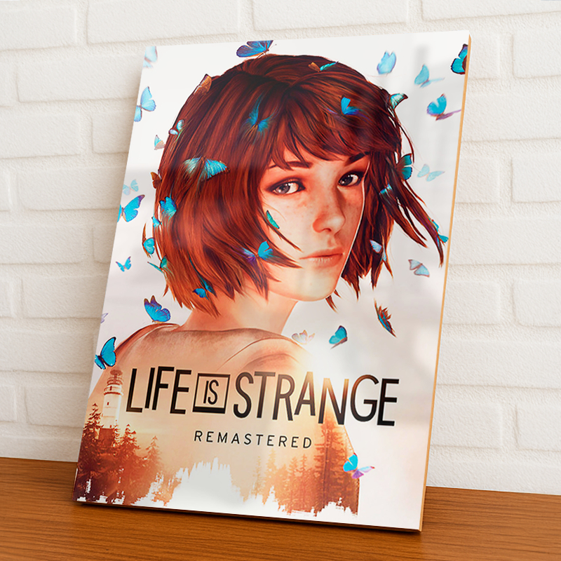 Placa Decorativa Quadro Life is Strange, Arcadia Bay, Jogos, Games