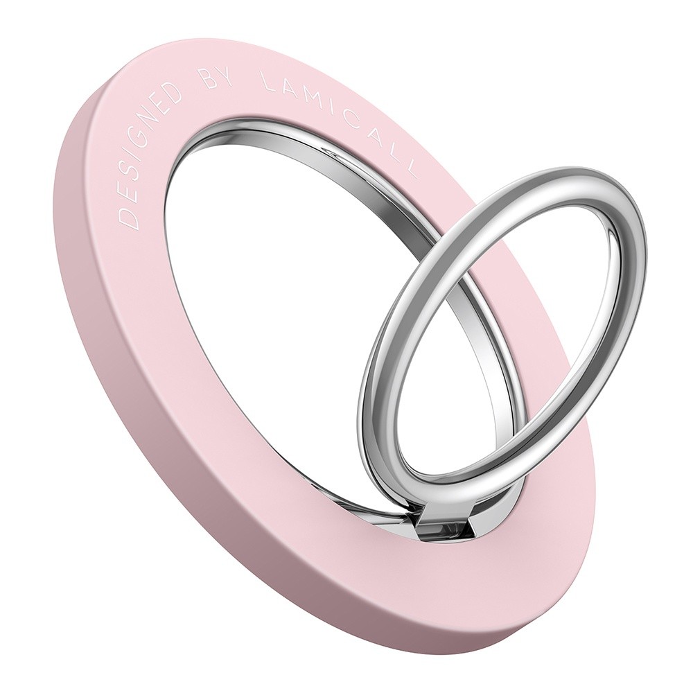 Suporte Anel MagSafe Lamicall Rs06 para Iphone Rosa