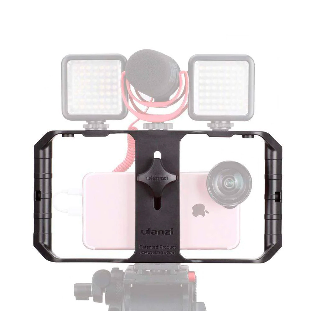 Suporte Gaiola Celular Ulanzi U-Rig Pro Foto Vídeo Preto