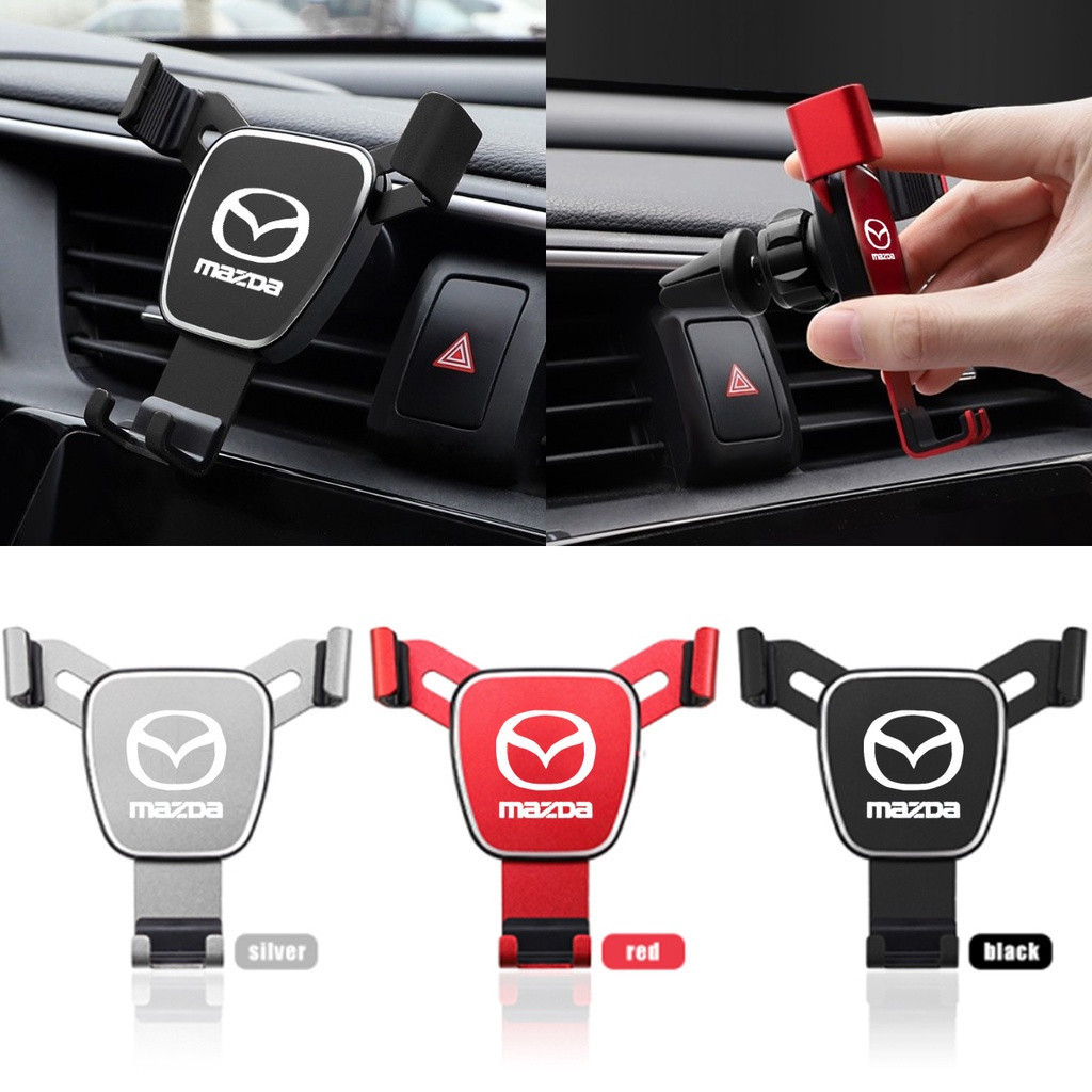 Universal Car Air Vent Phone Holder Clip Stand For Mazda 2 3 5 6 CX3 CX5 CX9 CX30 MX5 BT50 Hands Free Driving Mount Stab