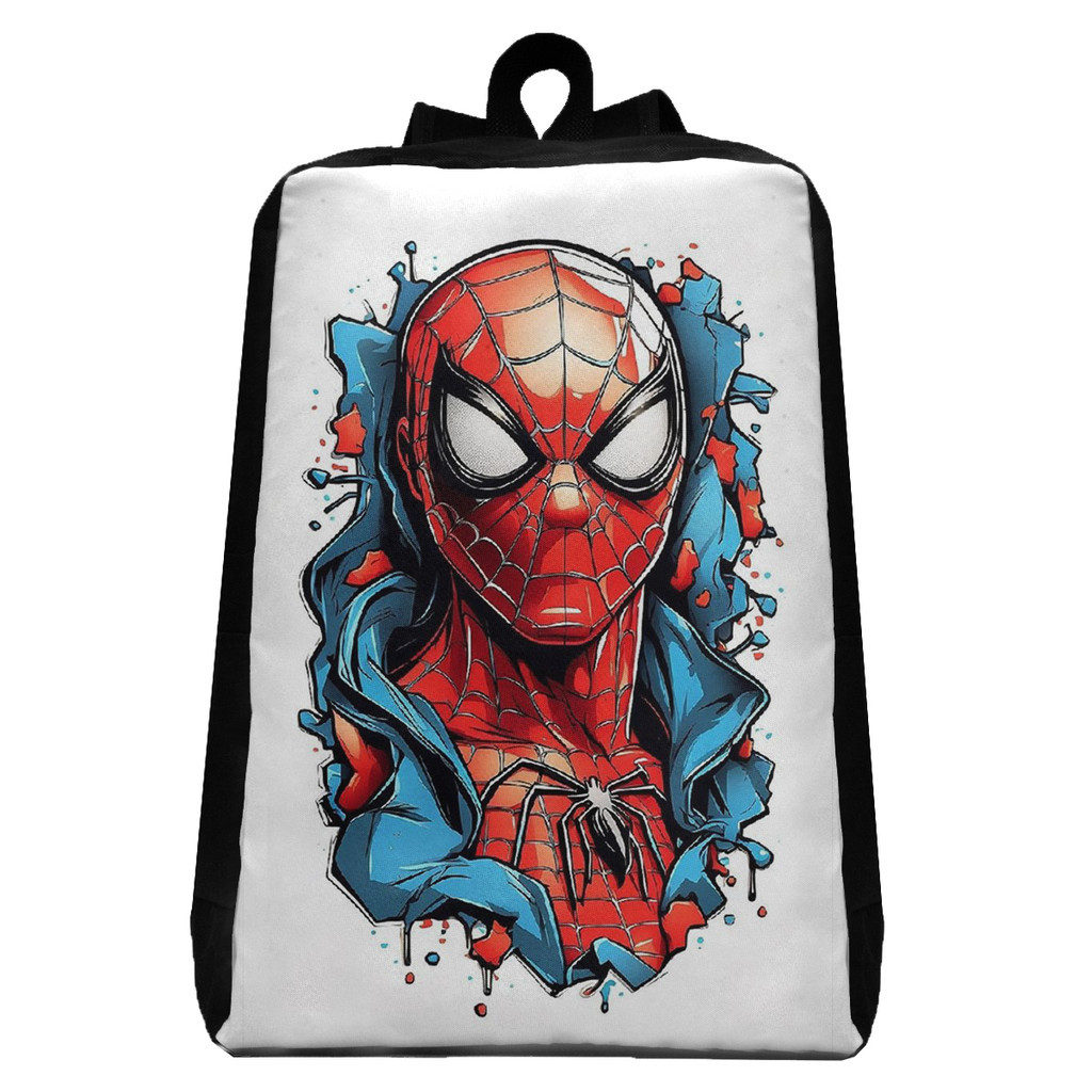 Mochila Anime Spiderman Peter Parker Menina e Menino Infantil Volta as aulas