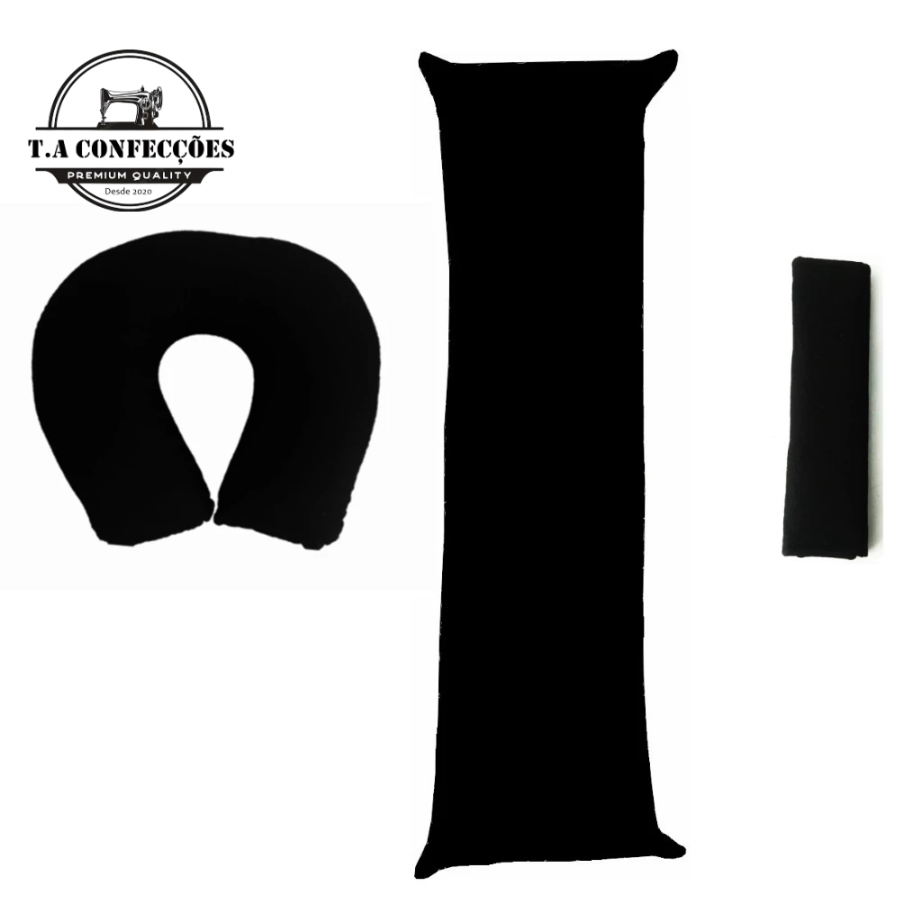 Kit de 3 peças, Almofada de cinto + Almofada de pescoço + protetor de cinto unitario!