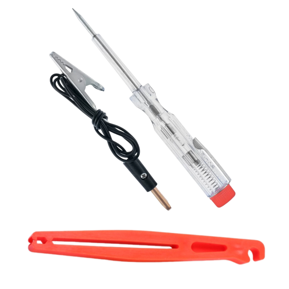 Kit Automotivo Elétrico Chave de Teste Extrator Fusível + Cabo