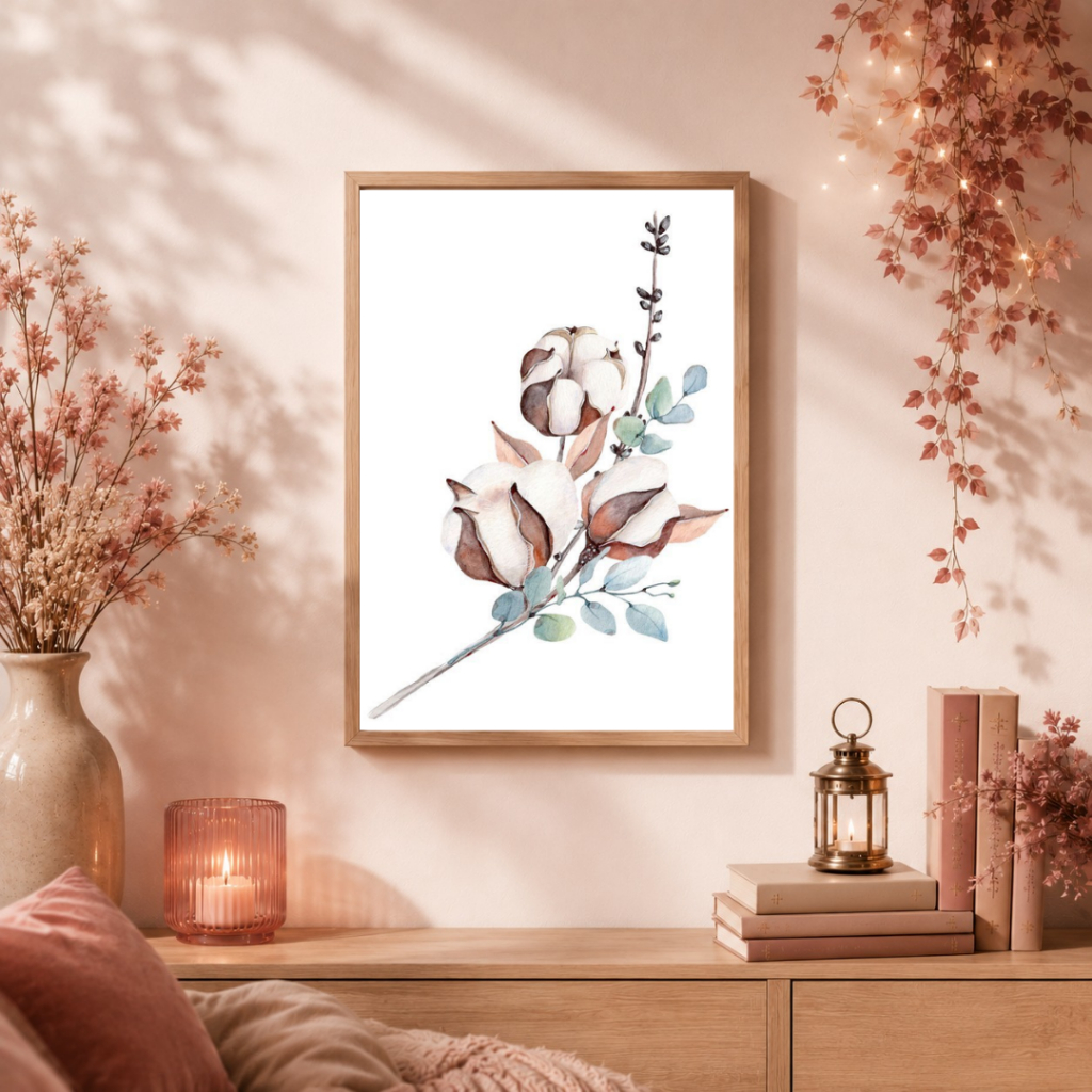 Placa Decorativa Flores Para o quarto sala Quadro decoração bonita para casa decorative