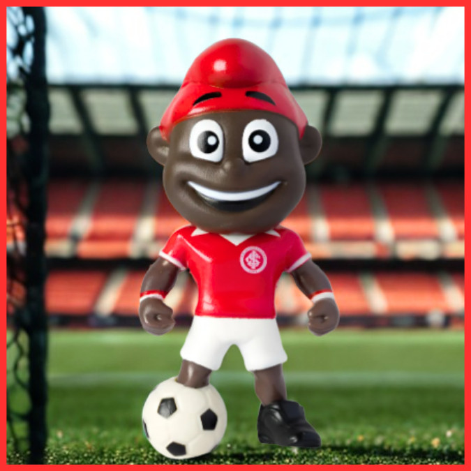 Boneco Mascote Futebol Time Inter Saci Sport Club Internacional Sul Oficial Licenciado