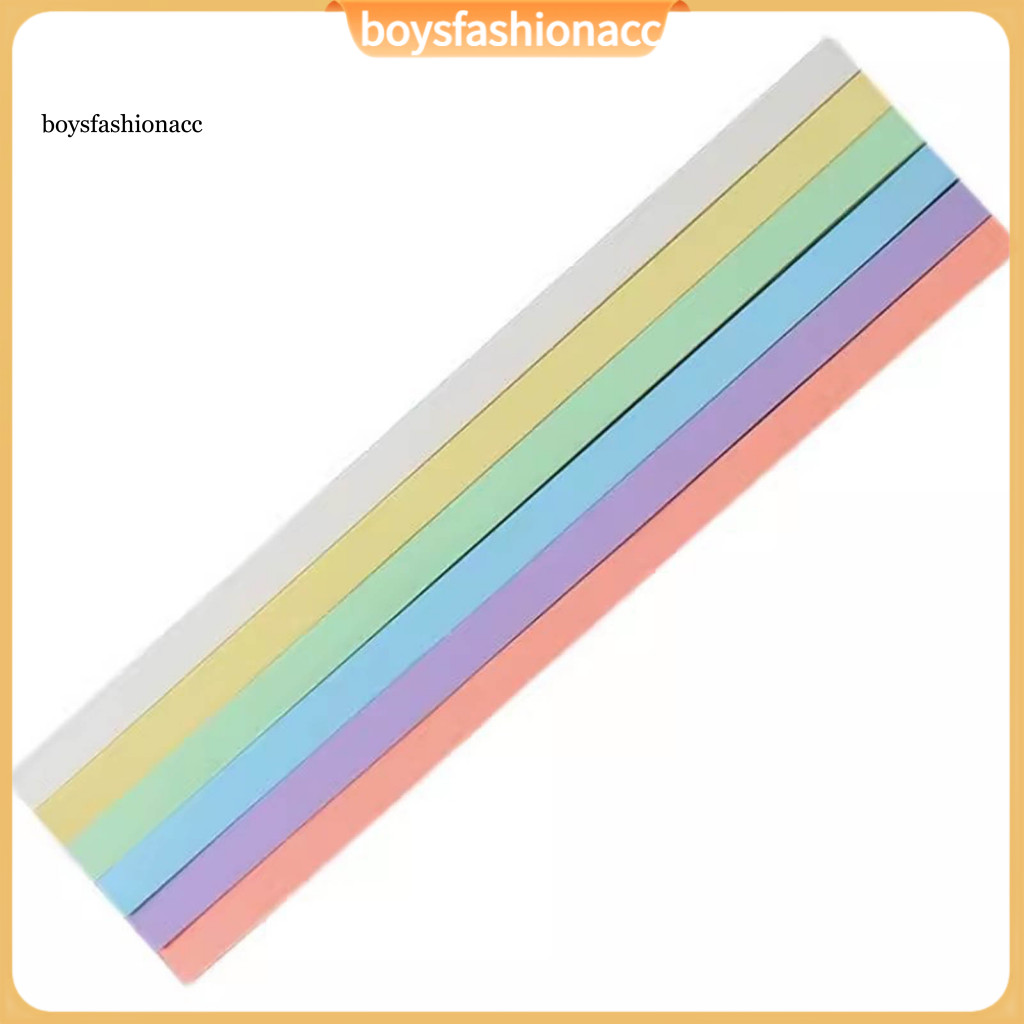 540pcs Origami Lucky Star Paper Strips Diy Craft Kit Colorful Solid Color for Handmade Decorations School Projects Birth
