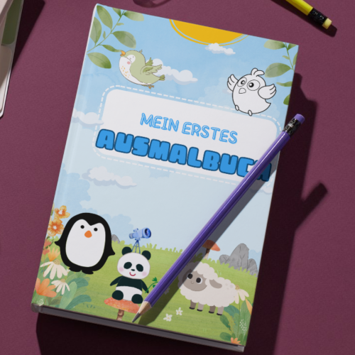 Mein erstes Ausmalbuch - Entdecke die Farben