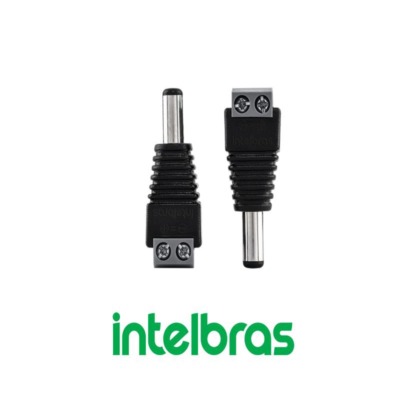 Kits 10 - Conectores Para Plug P4 Macho Conex 1000 Intelbras