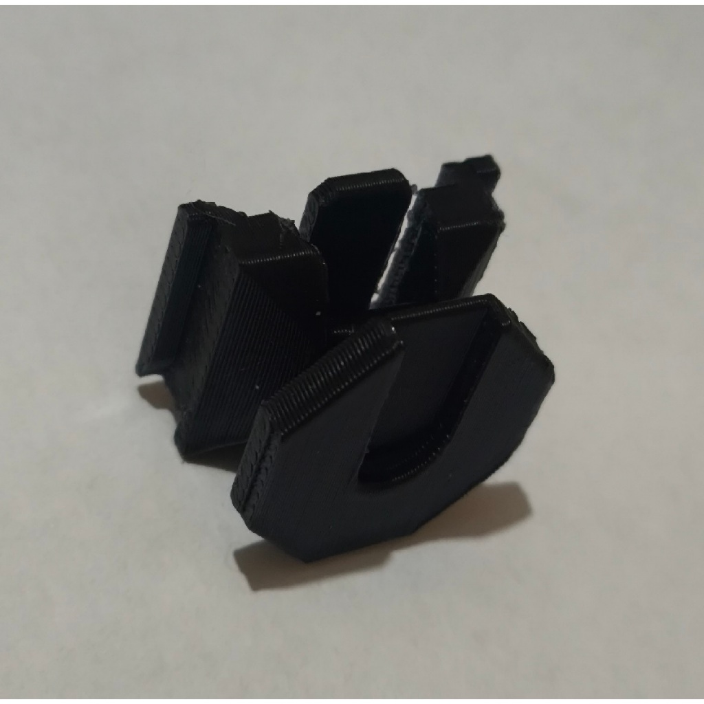 Fixador COP Hikvision PM RJ Plug para camera corporal  encaixe 20mm DS-MH2311