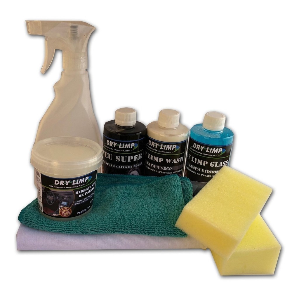 Mini Kit De Produtos Lavagem Ecologica Dry Limp- 20 Lavagens