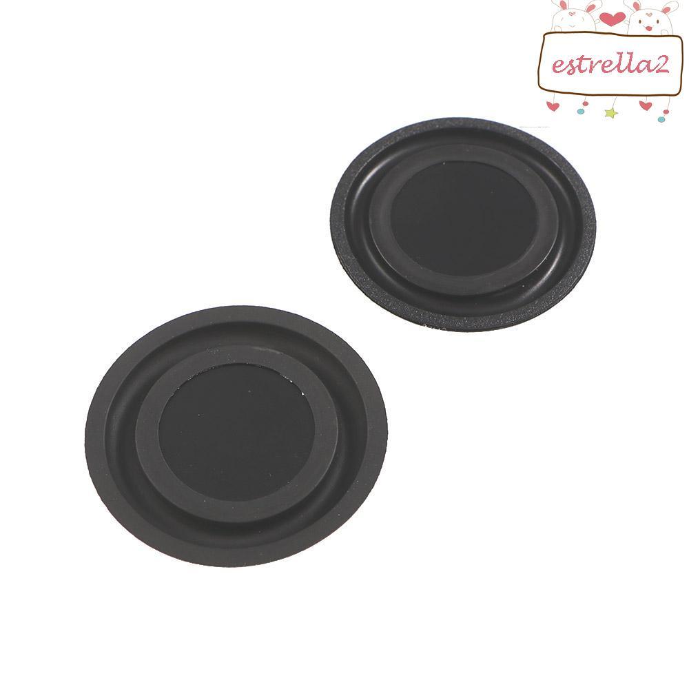 AESTRELLA Bass Rubber 50mm 2pcs Kit De Reparo De Alto-Falante Subwoofer Home Theater 40mm Radiador Passivo