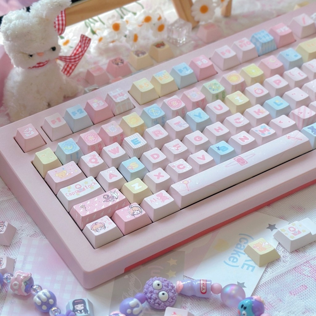 Conjunto De Teclas Cardcaptor Sakura MOA Profile Dye-Sub PBT Com 128