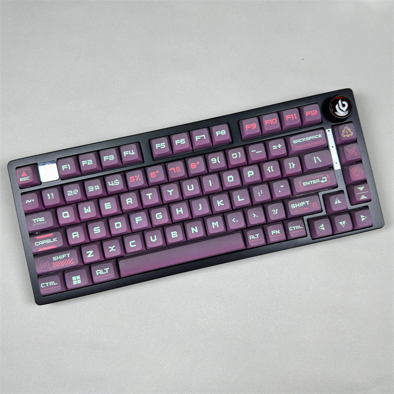 Conjunto Completo De Teclas cyberpunk XDA Profile Dye-Sub PBT (128)