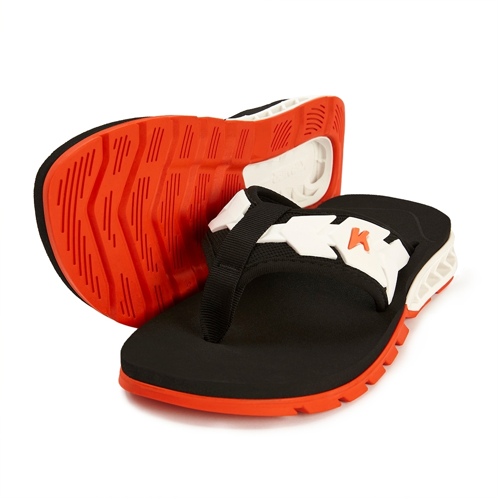 Sandália Chinelo Kenner Rakka Ultra Force DLM Masculino Preto e Laranja Original