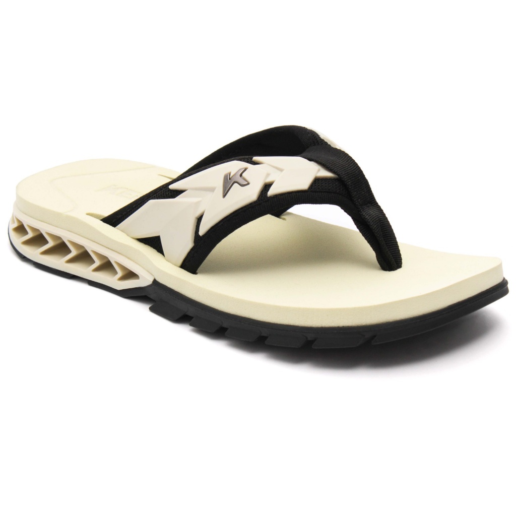 Sandália Chinelo Kenner Rakka Ultra Full Force Preto e Baunilha DLM16