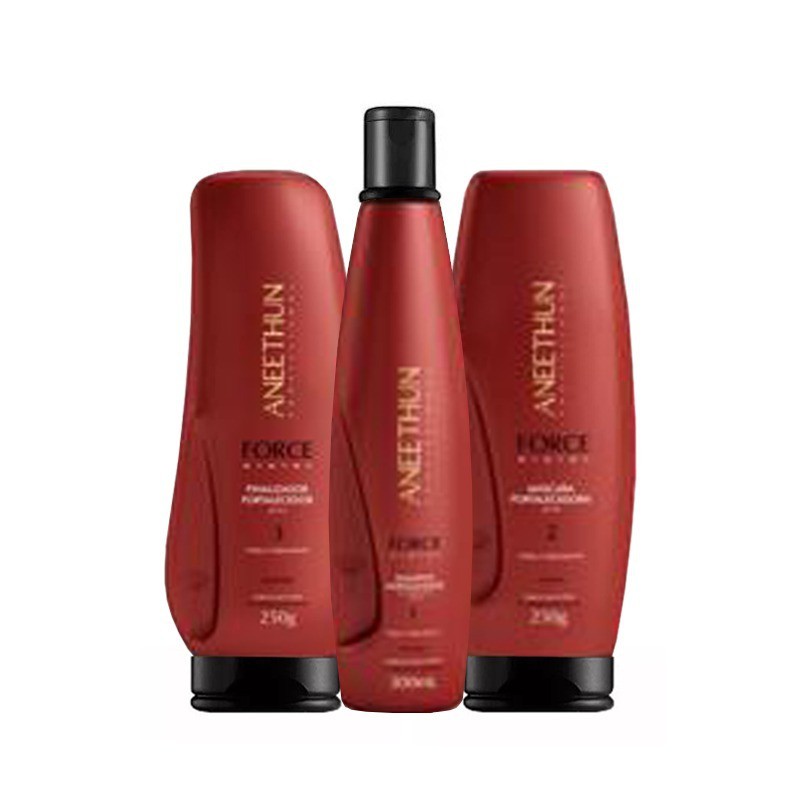 ANEETHUN FORCE KIT 3 PRODUTOS (FORÇA E NUTRIÇÃO)