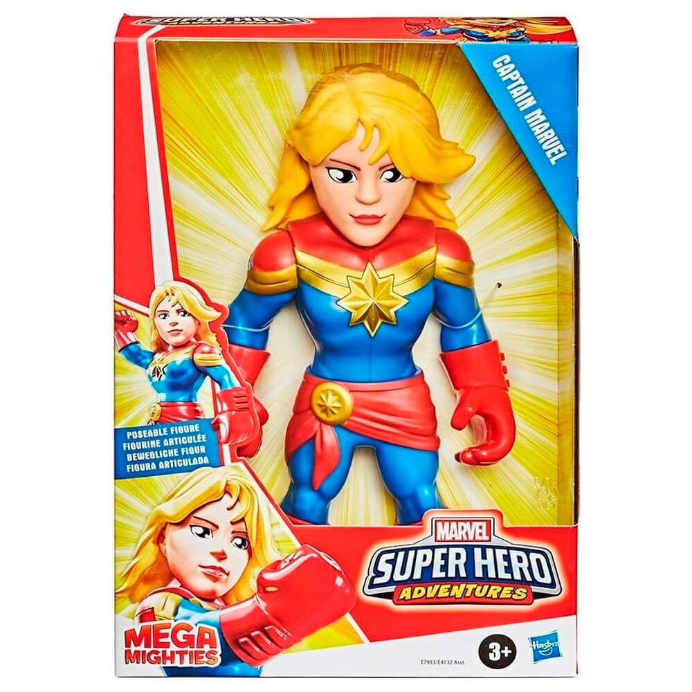 Boneco Marvel Mega Mighties - Sortido - Capitã Marvel
