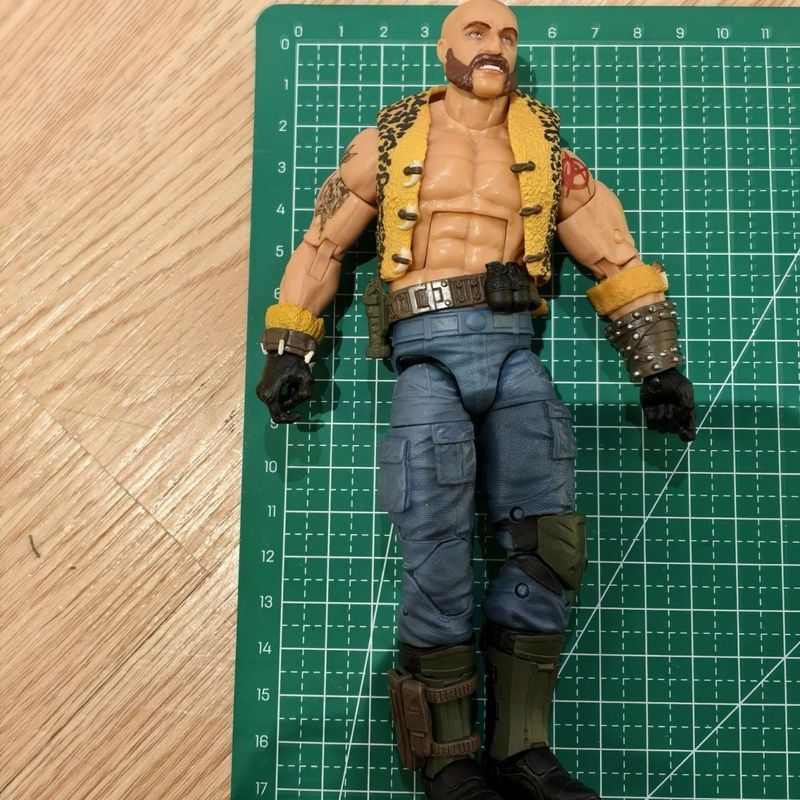Produto de venda quente GIJOE Tiger Ganger Gnawgahyde Collection Doll, 20cm 1/12 Joint Mobile Figure Model