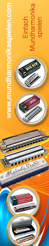 Mundharmonika spielen: Melodiespiel mit Noten und Playbacks