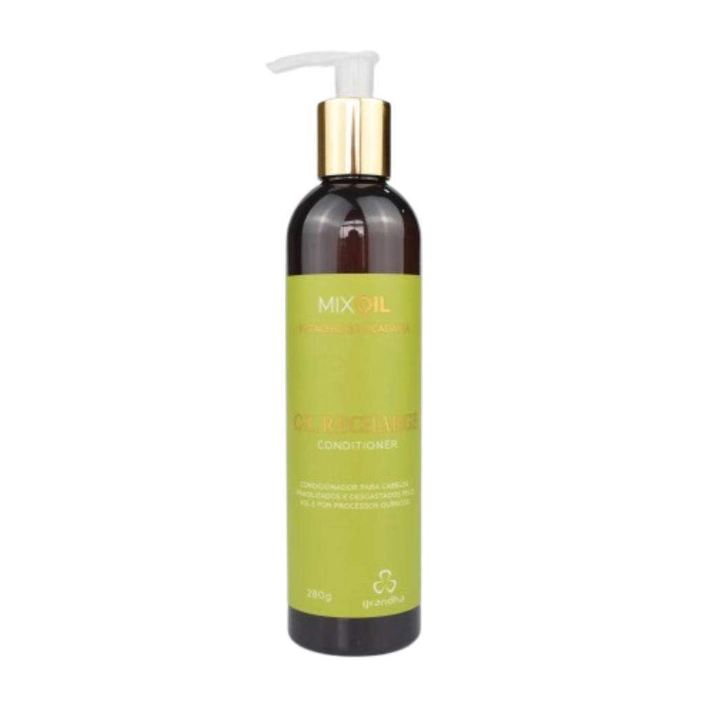 Oil Recharge Conditioner Mix Oil Pistachio & Macadamia 280g Hidratante Cabelos Fragilizados