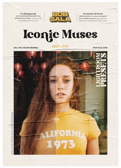 Cinematic 60s and 70s Lightroom Presets