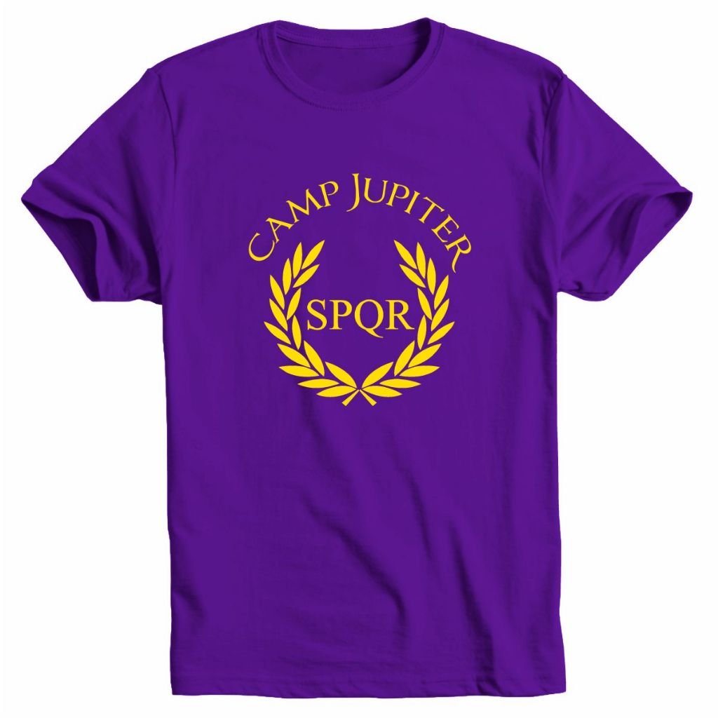 Camisa Camiseta SPQR Camp Jupiter 100% Algodão Percy Jackson
