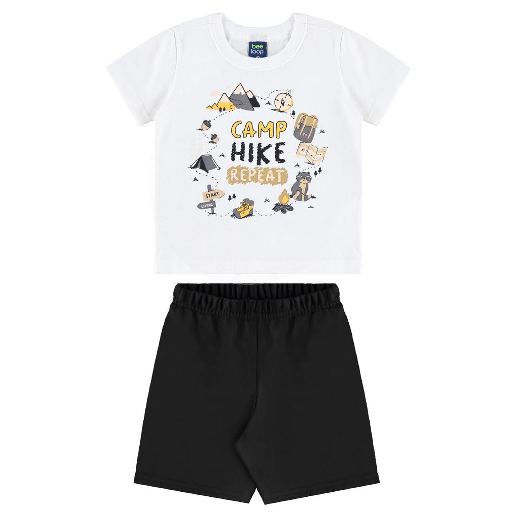 Conjunto Camiseta Camp & Hike Bee Loop