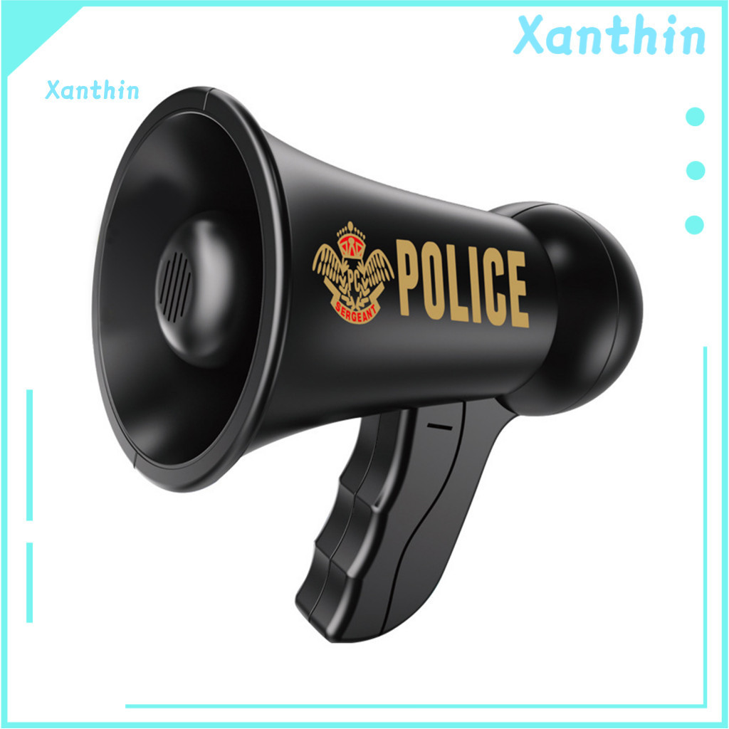 Voice Modes Megaphone Toy Kids Portable with Alarm Battery Operated Mini Handheld Bullhorn Loud Speaker for Children’s