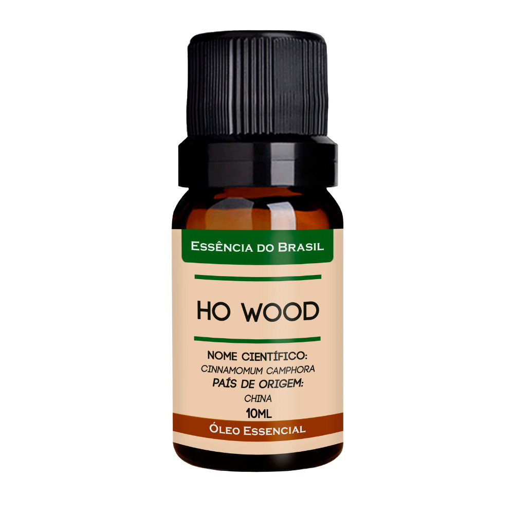 Óleo Essencial Ho Wood 10ml - Aromaterapia - Puro e Natural