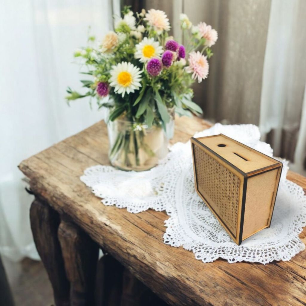 Cofre caixa Dinheiro Wood box Japones KAKEBO DESAFIO NATURAL