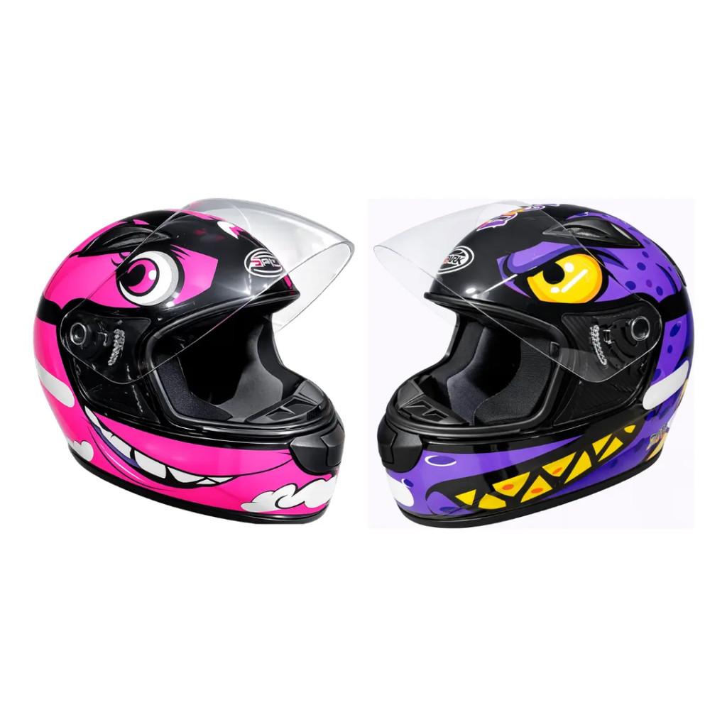 Capacete Ebf Zoiim Rosa e Roxo