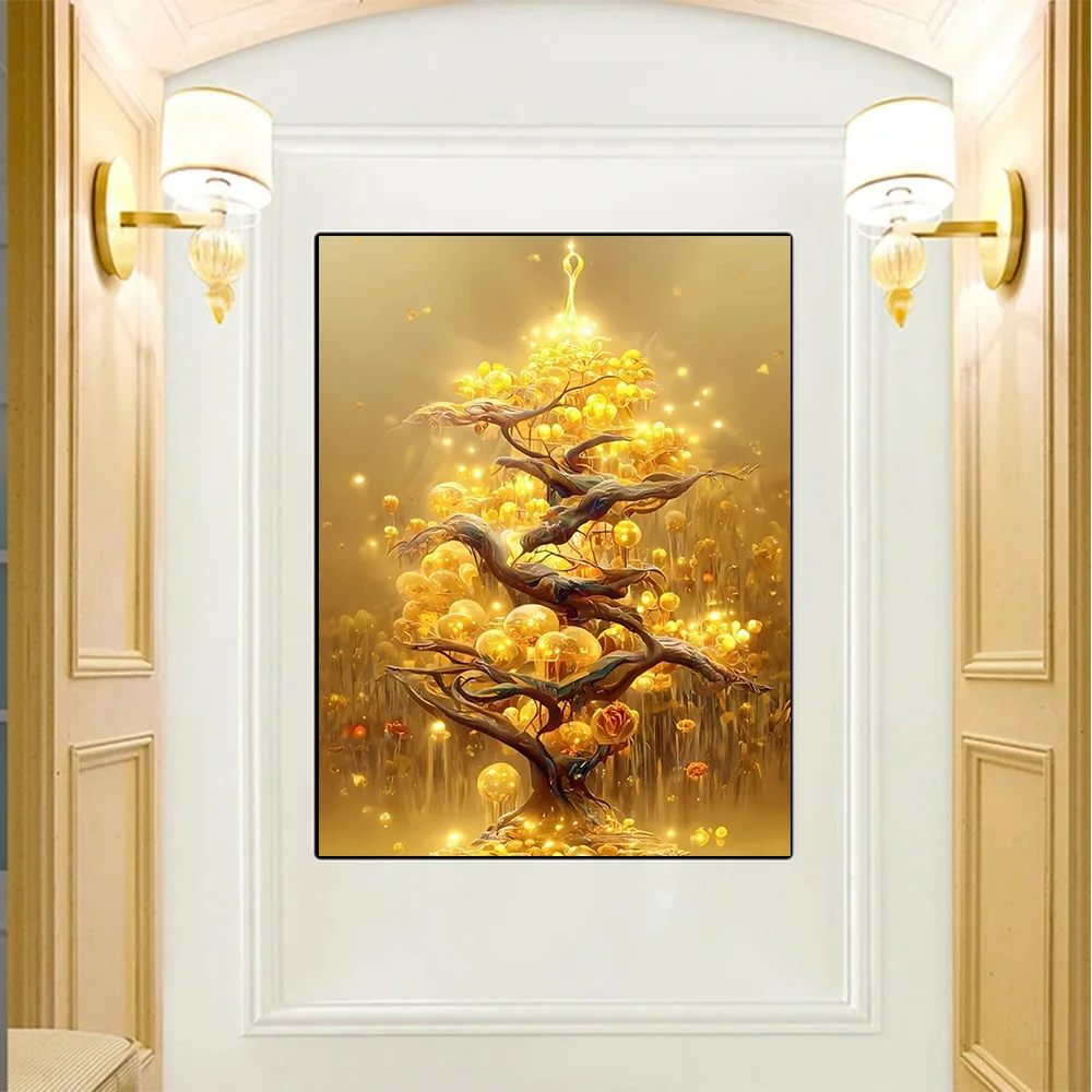 quadro decorativo  Arte Mural, Abstrato Luxo, Sala, Quarto, Decoração de Casa