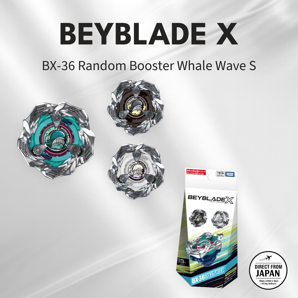 BEYBLADE X BX-36 Whale Wave Select Beycode Japan