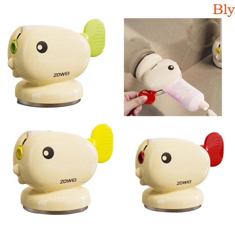 Bly Cute Whale Espremedor Dente Rolo Tubo Para Fácil Distribuição E Resíduos Mínimos Banheiro