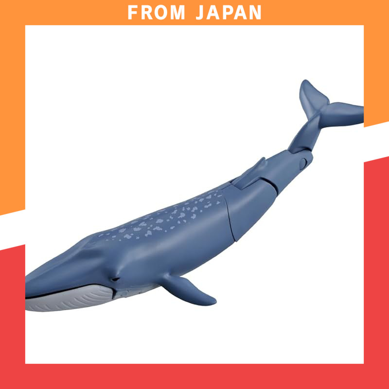 Takara Tomy Ania AL-23 Blue Whale Animal Figure Ages 3+