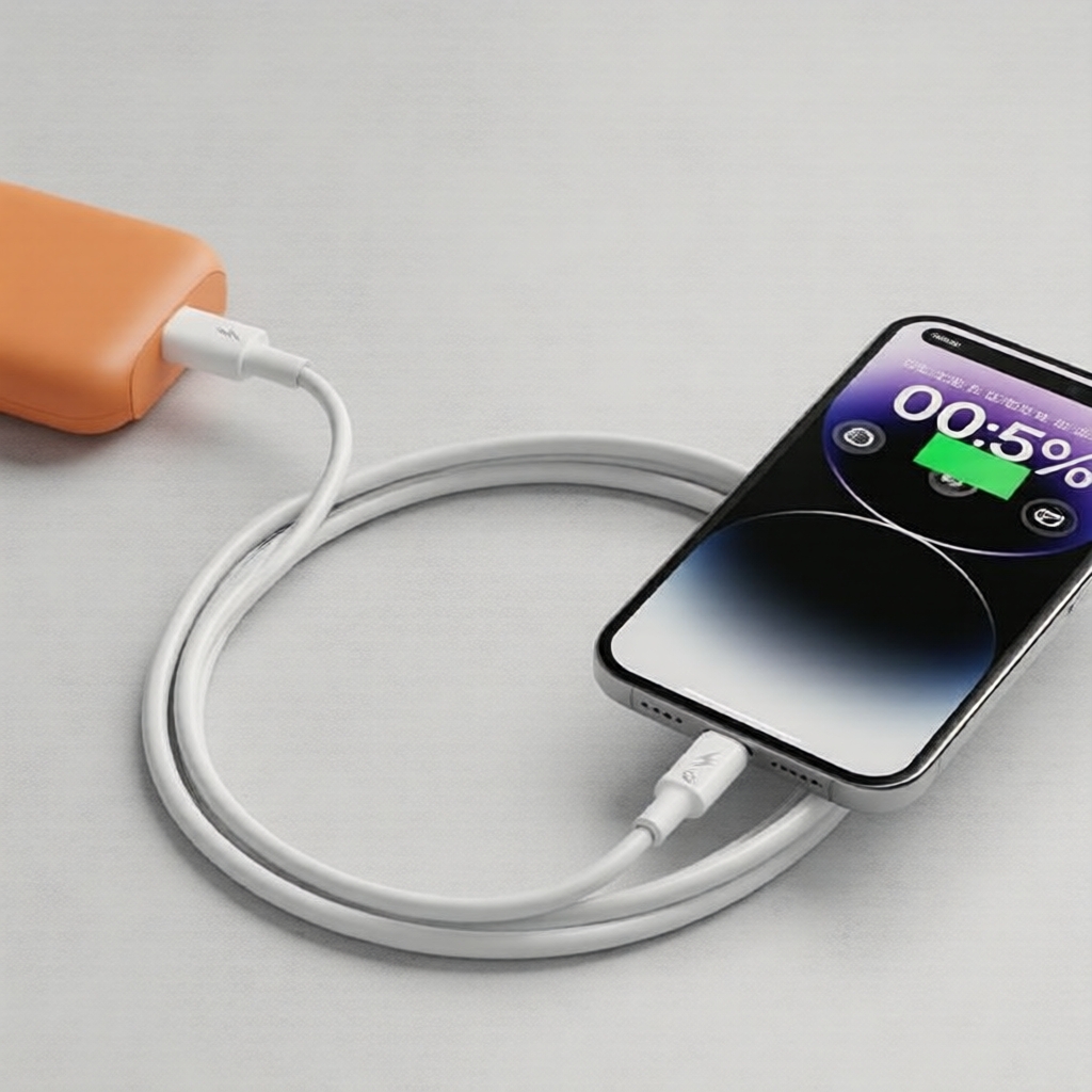 Cabo Micro USB 120W Turbo Charge – Cabo Extra Resistente e Espesso para Carregamento Rápido