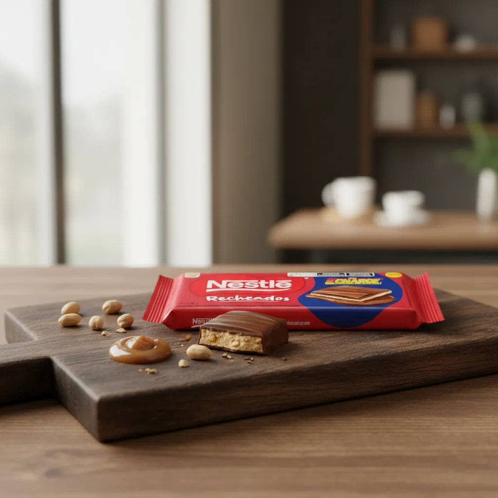 Chocolate Nestlé Charge 90g Caramelo E Amendoim Premium