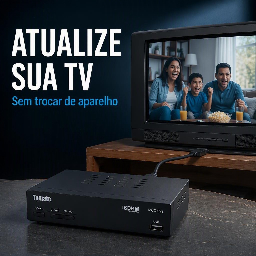 Conversor E Gravador Digital Mcd-999 Full Hd Hdmi  Isdb-t