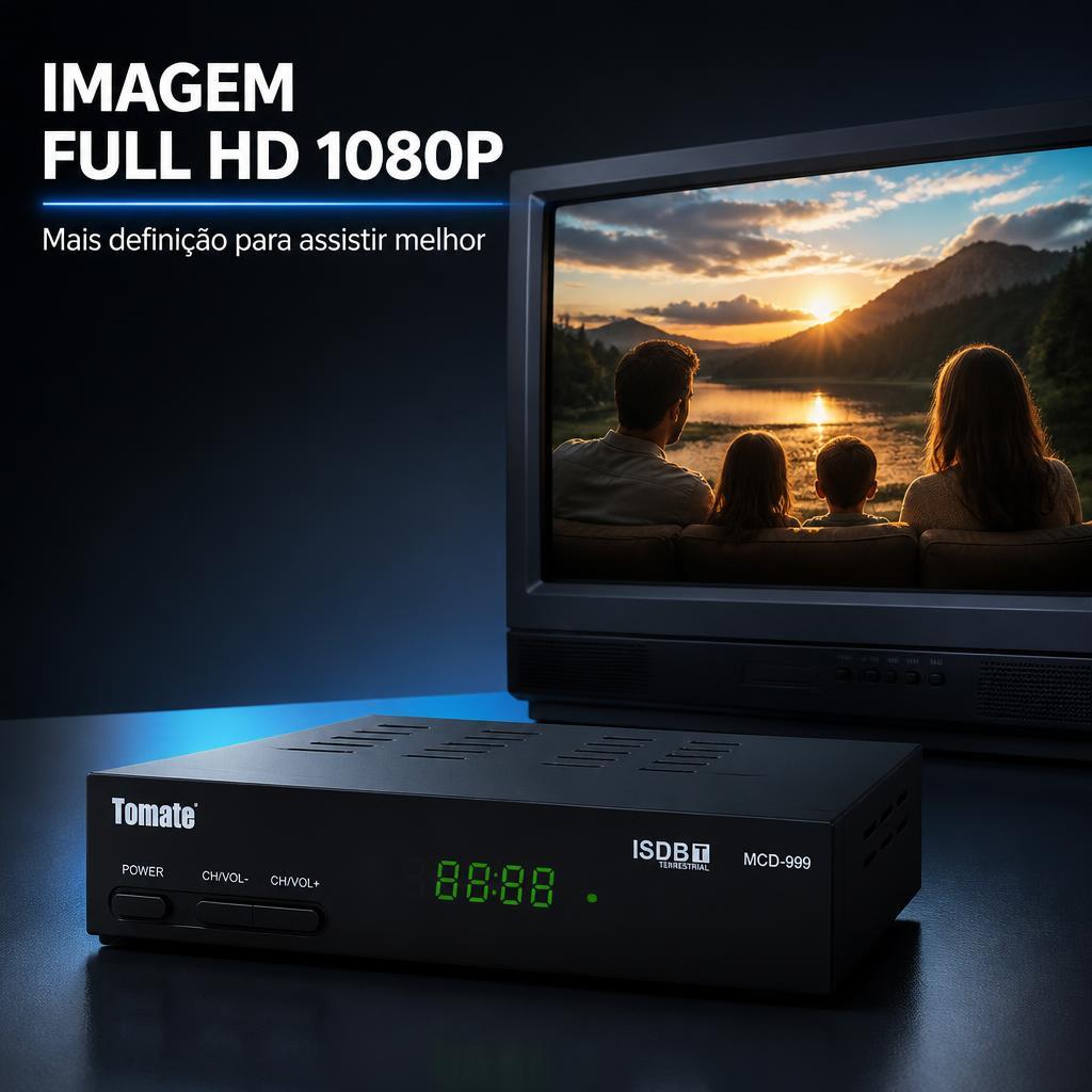 Conversor E Gravador Digital Mcd-999 Full Hd Hdmi  Isdb-t