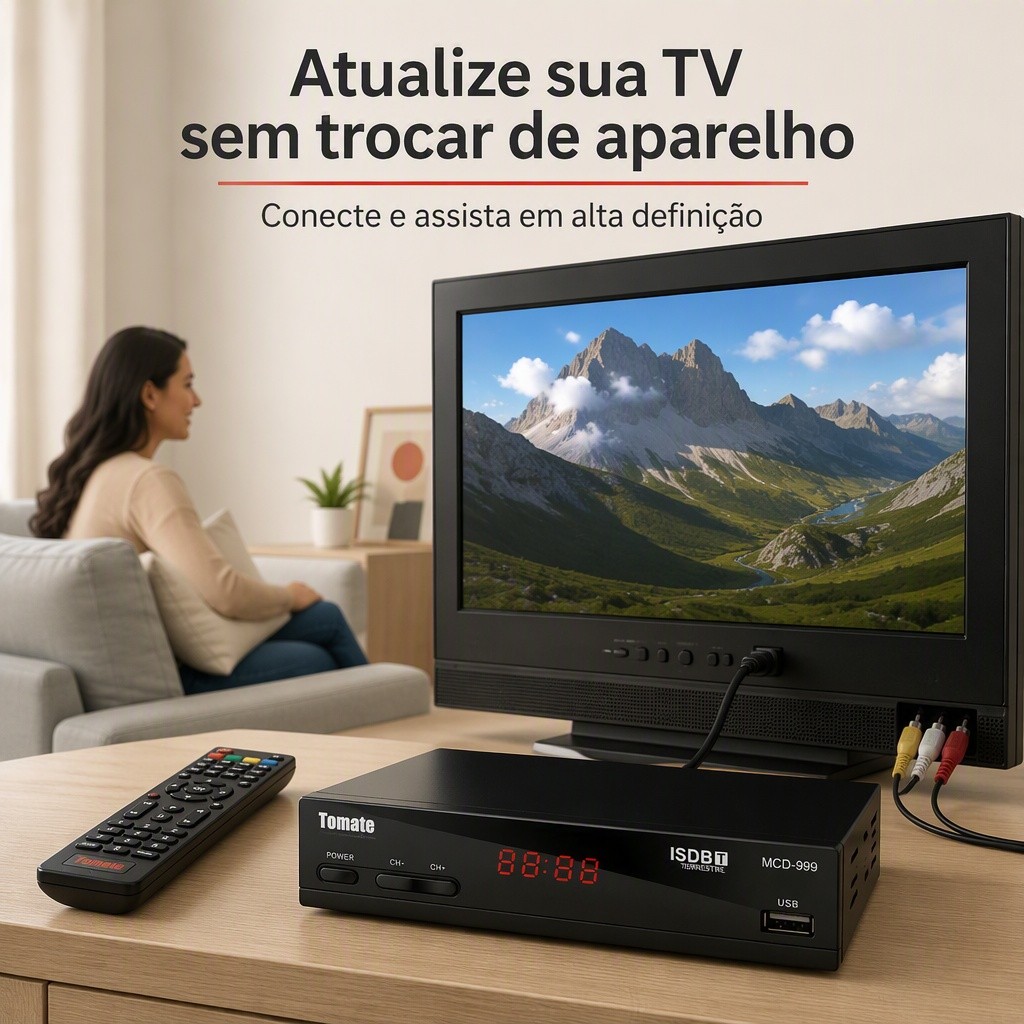 Conversor E Gravador Digital Mcd-999 Full Hd Hdmi  Isdb-t