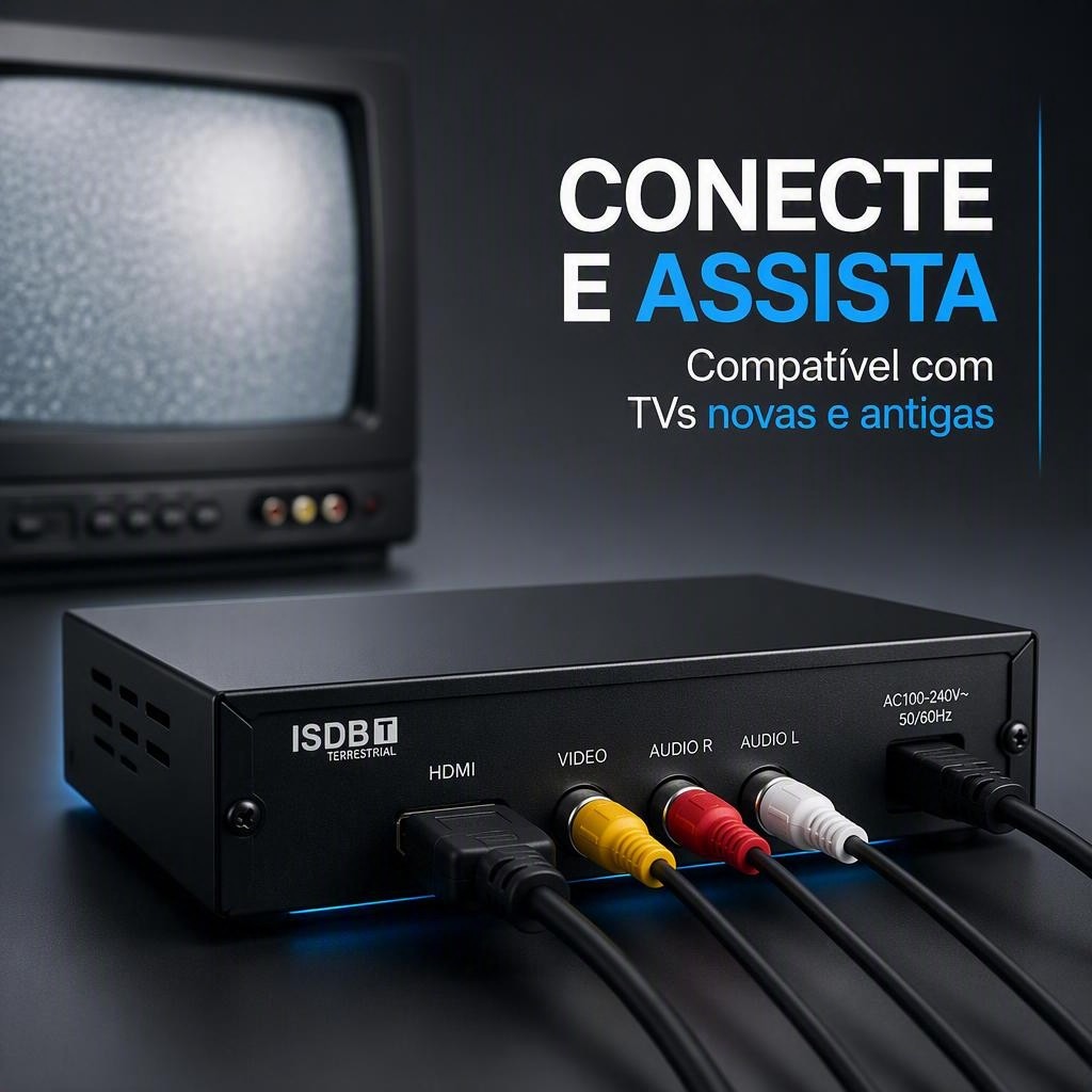 Conversor E Gravador Digital Mcd-999 Full Hd Hdmi  Isdb-t