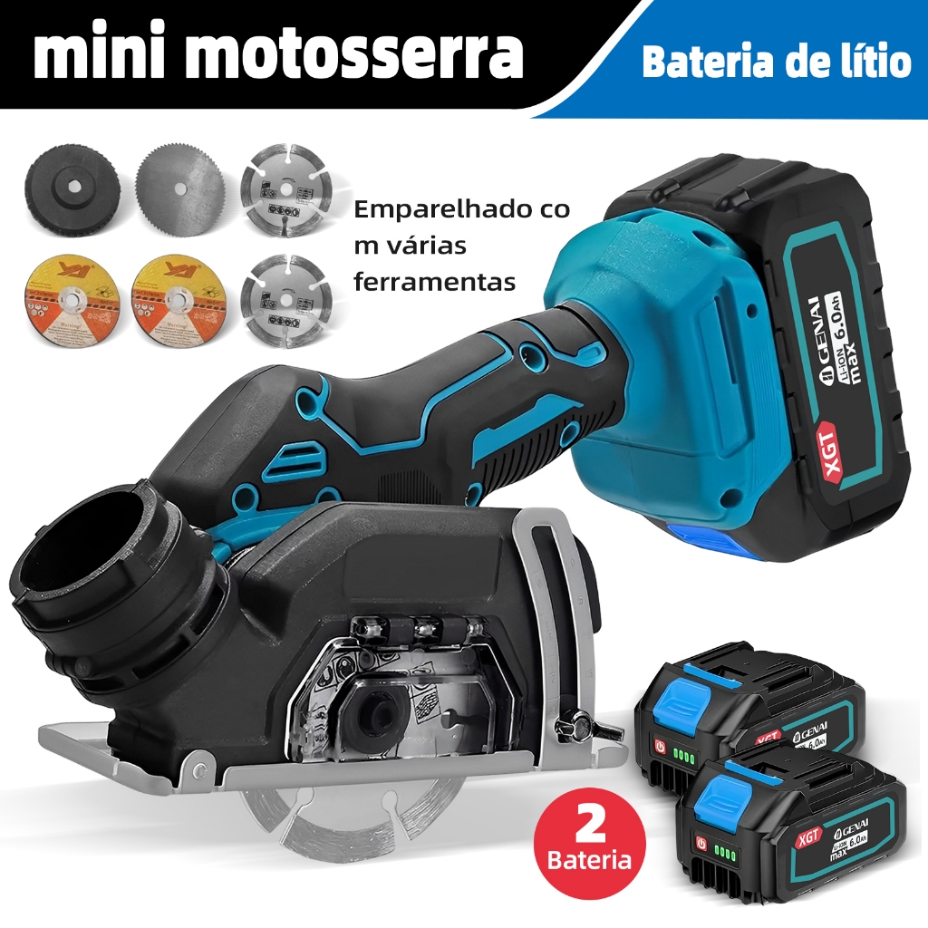 Professional Circular Saw Rechargeable Portable Brushless Battery Woodworking Tool Skirting Board