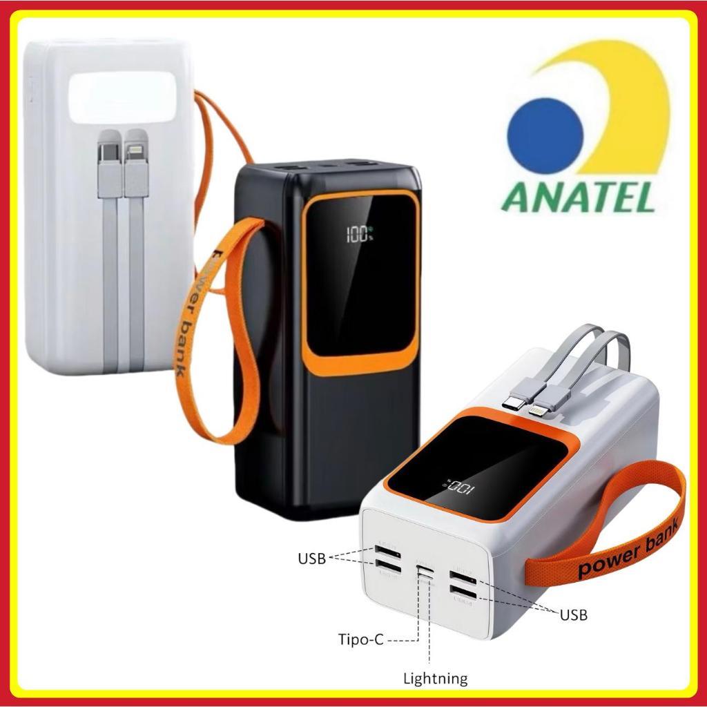 Carregador Portátil Power Bank 20000 30000 50000mah Turbo 22.5W PD Carregamento super rápido