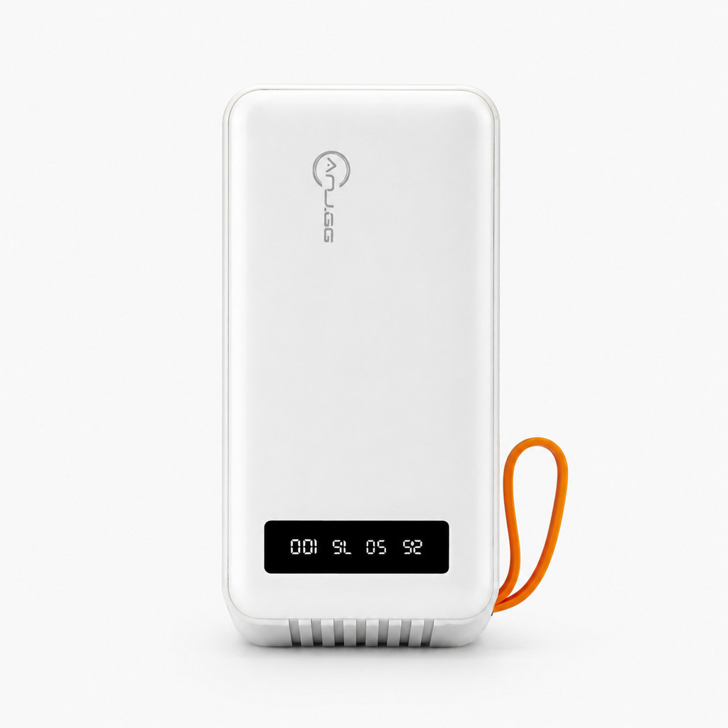 Carregador Portátil Power Bank 50000mah Turbo 22.5W PD Rápido 4 cabos de carregamento