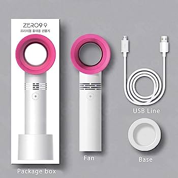 Mini Ventilador Portátil Usb Handheld Mini Cooler Com 3 Velocidade