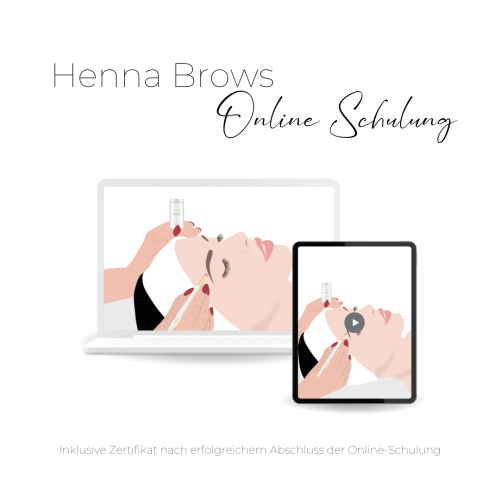 Henna Brows & Augenbrauendesign Online Schulung