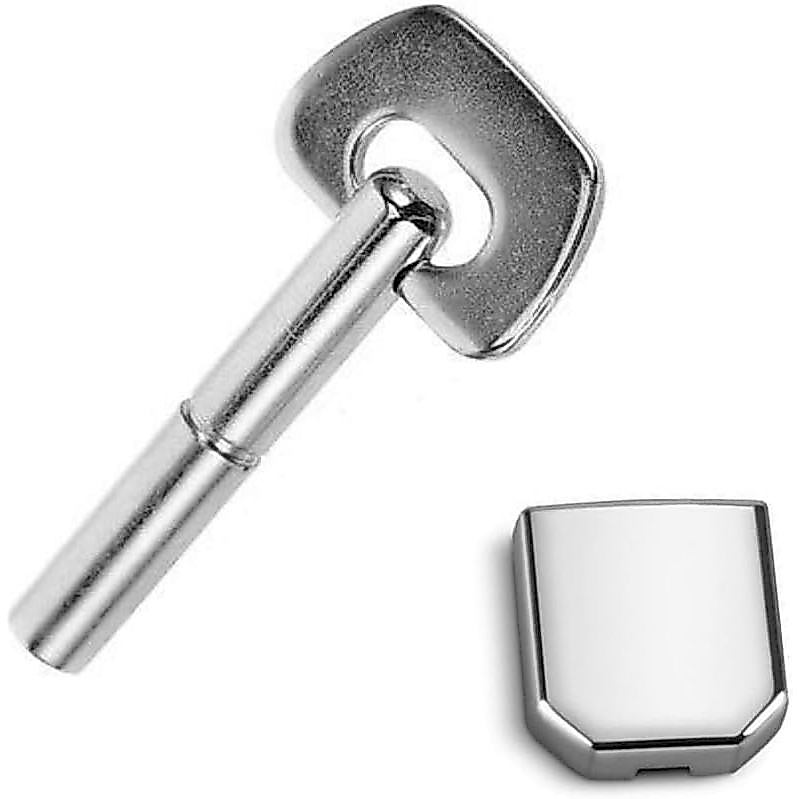 2 Pack Mechanical Metronome Pendulum Weight Replacement Sliding Block Swing Slider with Winding Key for Mechanical Metro